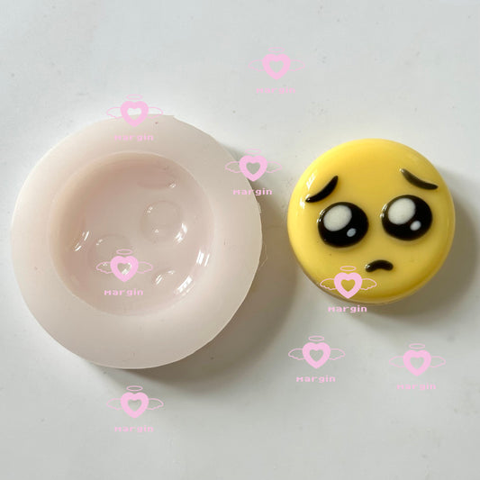 k013 pien emoji mold, 3d print, shiny